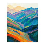 Abstract Mountain Landscape (Print Only) thumbnail
