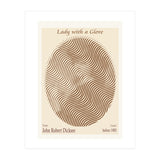 Lady With A Glove – John Robert Dicksee (before 1905) (Print Only) thumbnail