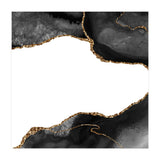 Black & Gold Agate Texture 09 (Print Only) thumbnail