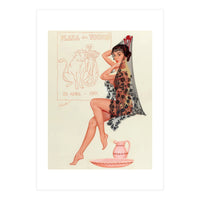 Pinup Spanish Girl (Print Only)