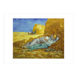 Vincent Van Gogh / 'The Siesta (after Millet)', 1889-1890, Oil on canvas, 73 x 91 cm. (Print Only) thumbnail