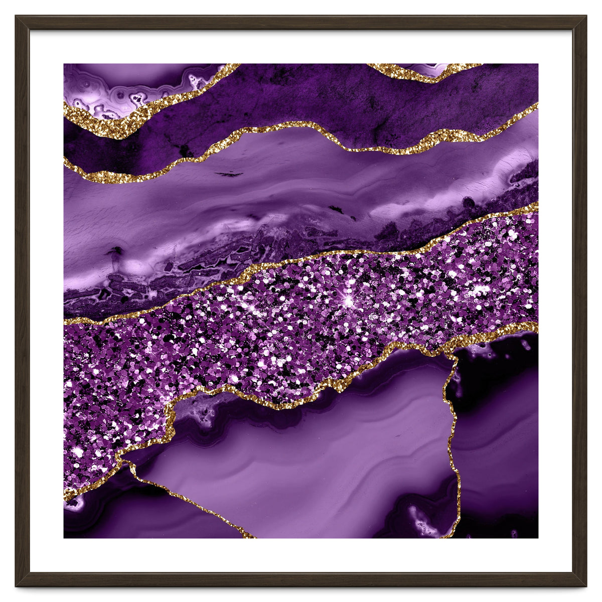 Agate Glitter Ocean Texture 02