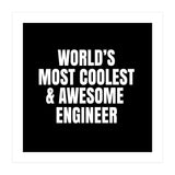 World's most coolest and awesome engineer (Print Only) thumbnail