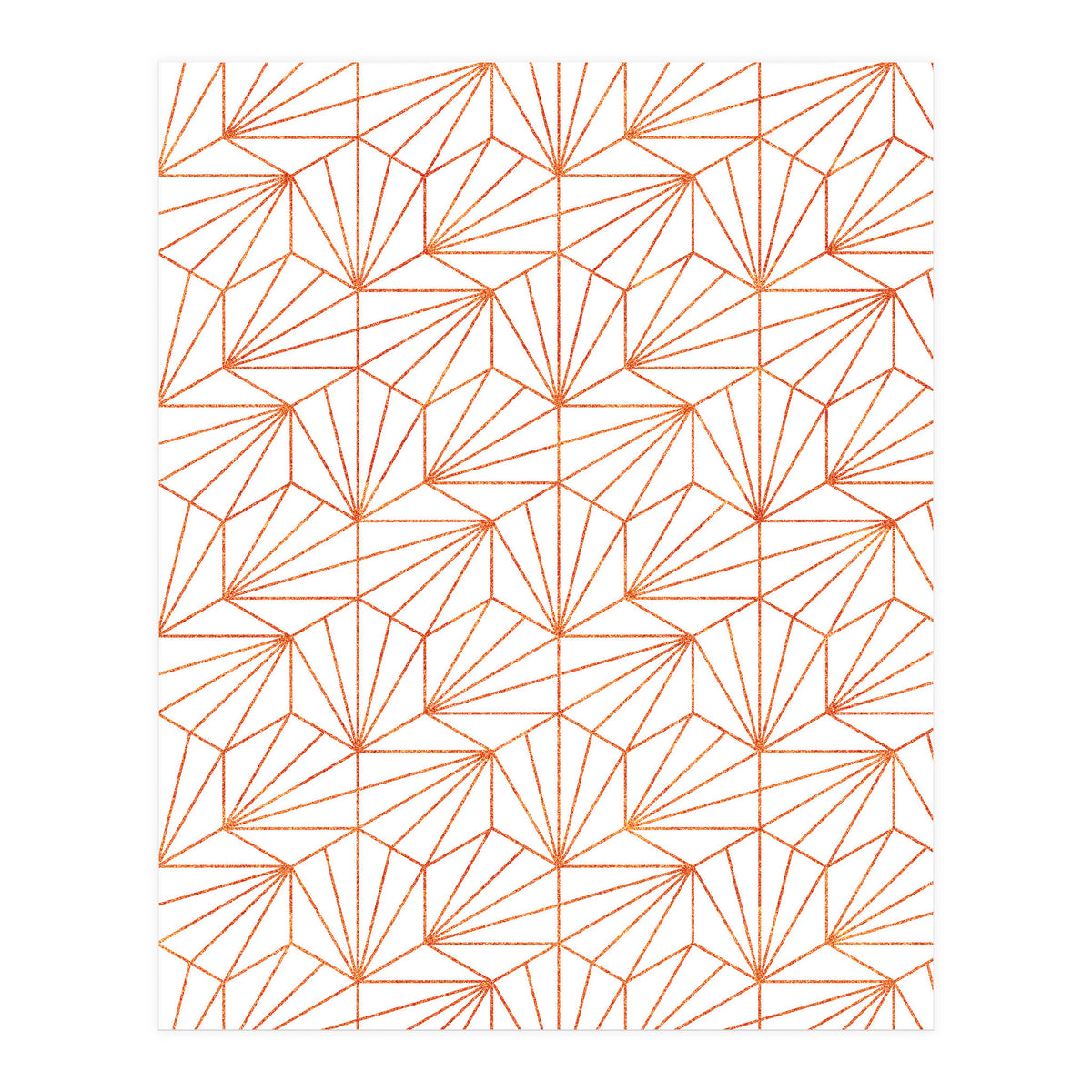 Rose Gold And White (Print Only)