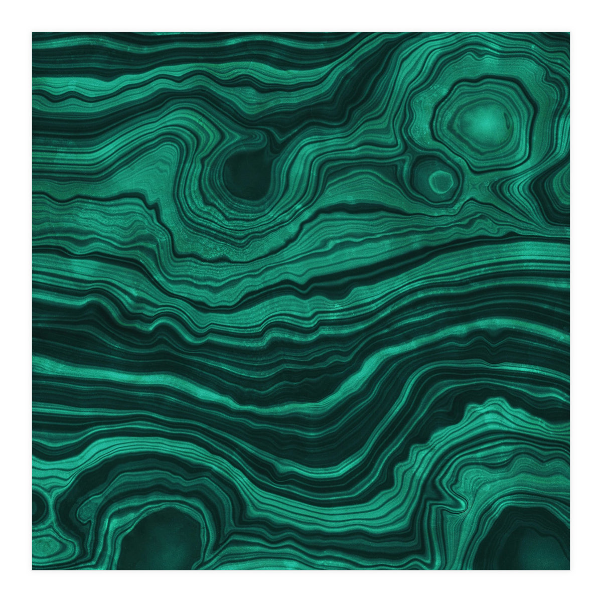 Malachite Texture 01 (Print Only)