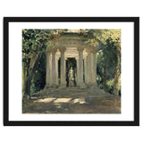 THE VILLA ADRIANA OF TIVOLI (ROME) - 1926 - OIL ON CANVAS - 0.60 X 0.70 M. thumbnail