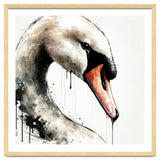 Watercolor Swan Portrait thumbnail