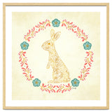 Floral Rabbit Wreath thumbnail