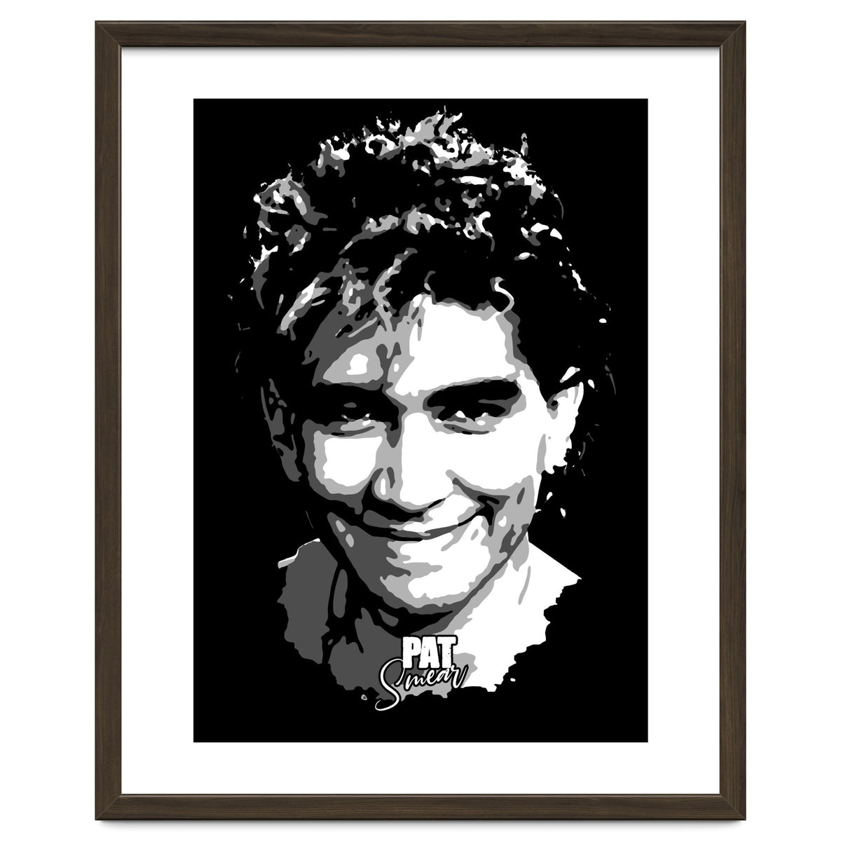 Pat Smear American Musician Legend in Grayscale