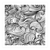 Free Flow White & Black (Print Only) thumbnail