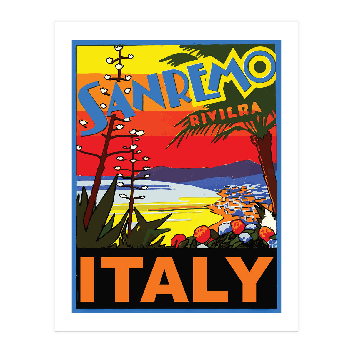 Sanremo, Italy (Print Only)