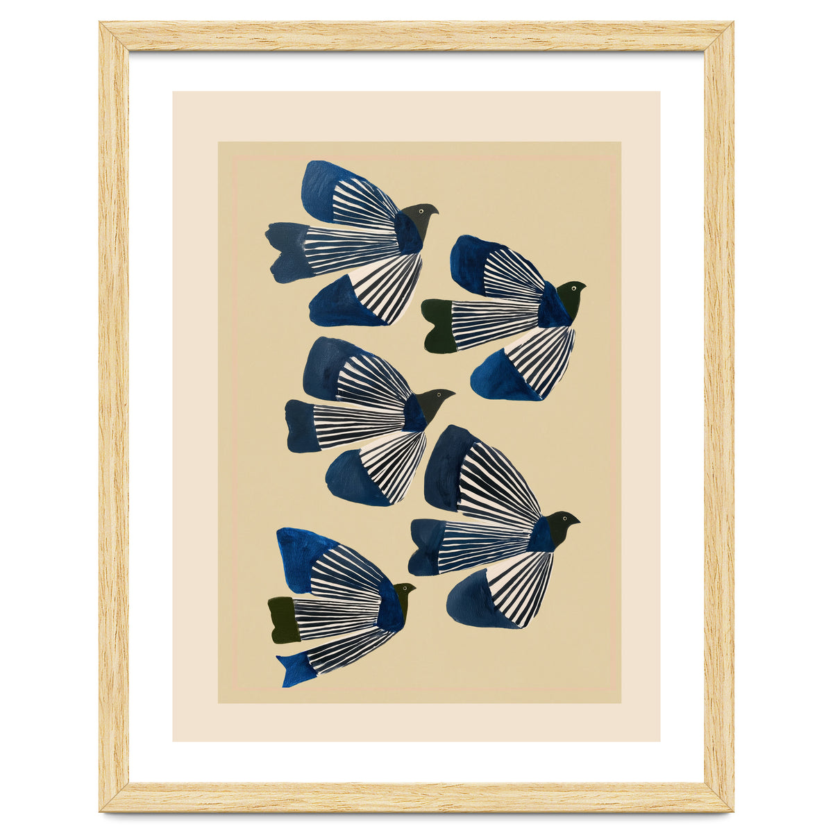 Birds In Flight
