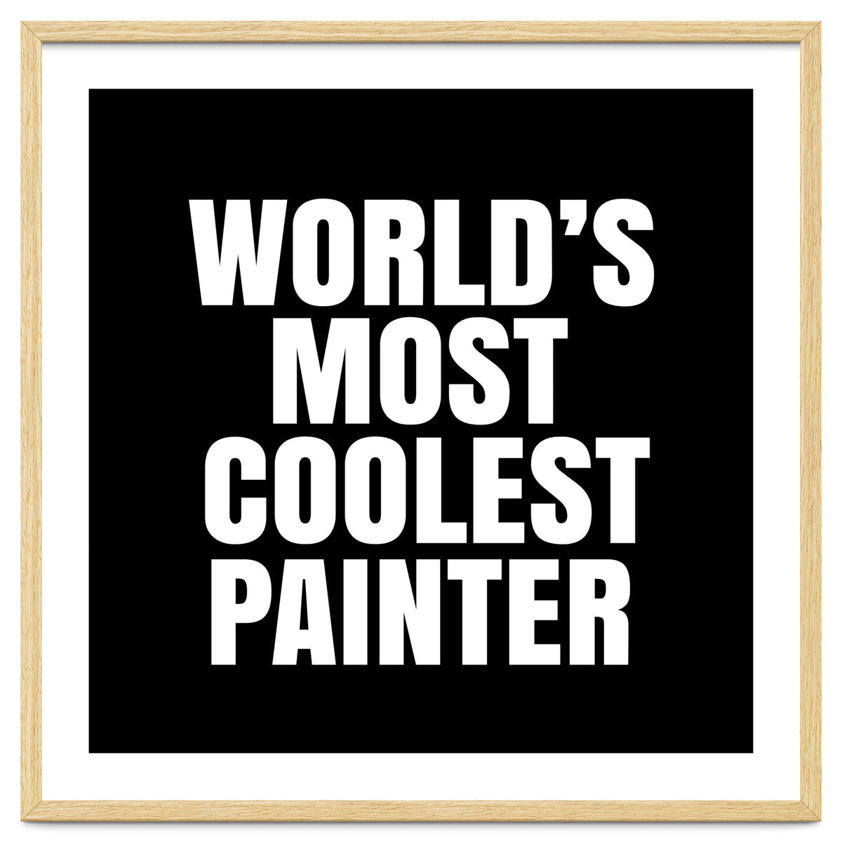 World's most coolest painter