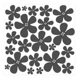 Grey Flowers Pattern (Print Only) thumbnail