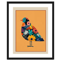 Floral Bird I