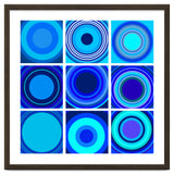 Circles & Rectangles Alt Blue 3 X 3: 3 thumbnail