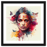 Festival Butterflies Hindu Portrait thumbnail