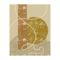 Interaction of Shapes and Lines (Print Only)