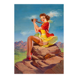 Pinup Sexy Binoculars Girl (Print Only) thumbnail