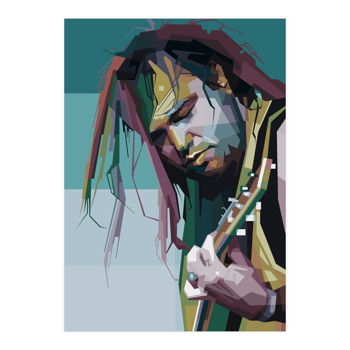 Max cavalera Pop Art WPAP (Print Only)