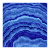 Blue Agate Texture 02 (Print Only)