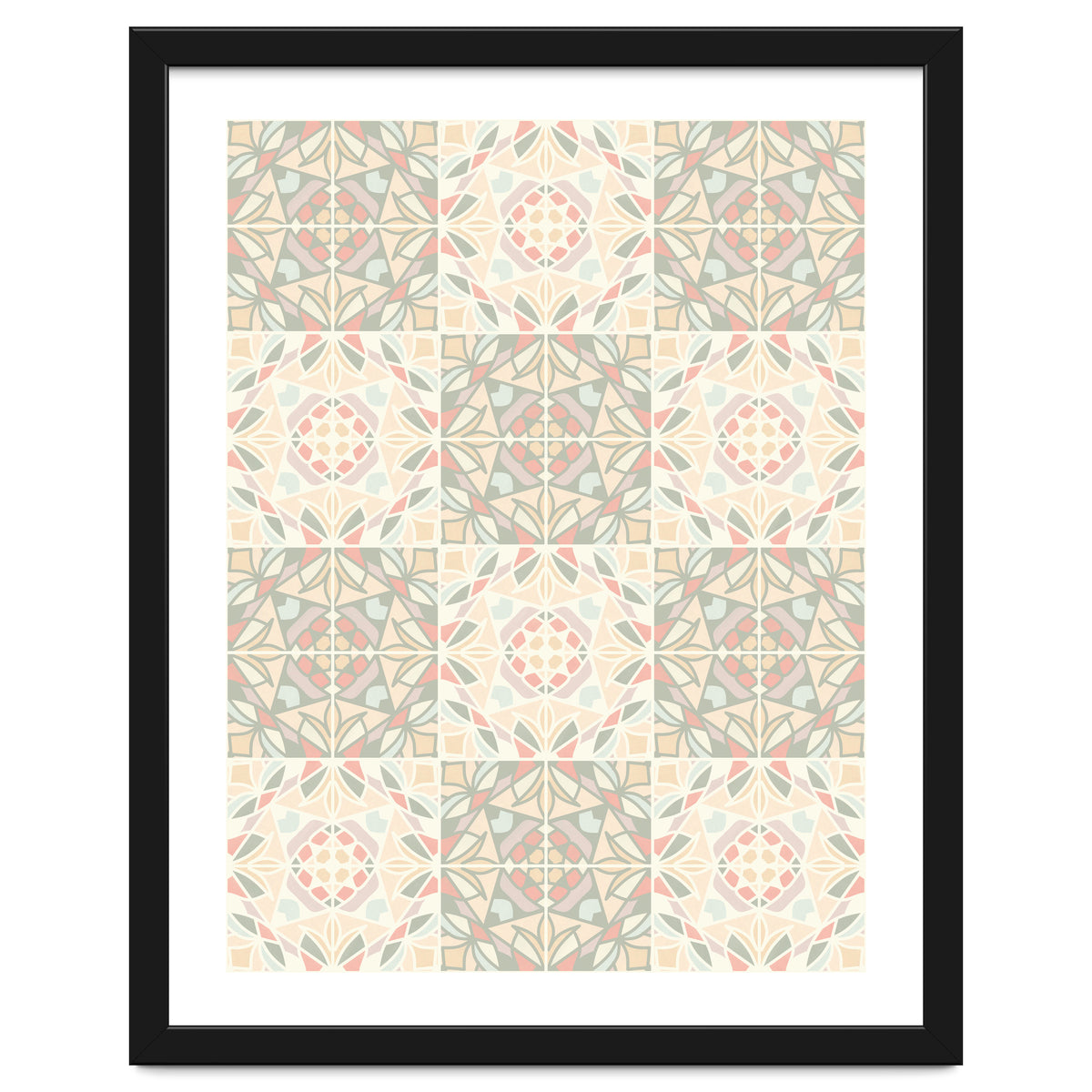 Kaleido Glass Pastels Tiles