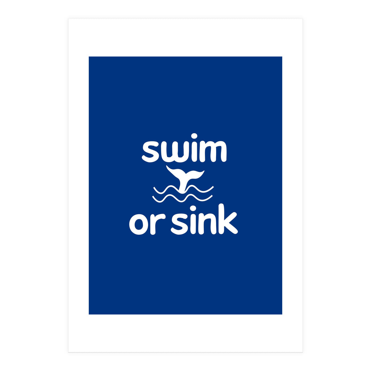Swimm or sink  (Print Only)