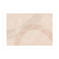 calming essentials Curved Lines pale mocha mousse (Print Only)