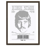 Receipt Art Ringo Starr Quotes thumbnail