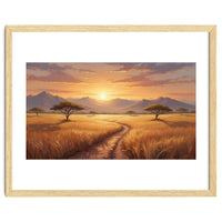 Golden Peak Sunset