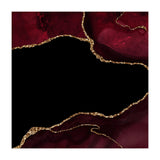 Burgundy & Gold Agate Texture 04  (Print Only) thumbnail