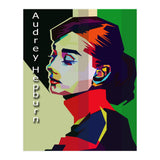 Beauty Audrey Hepburn Pop Art WPAP (Print Only) thumbnail