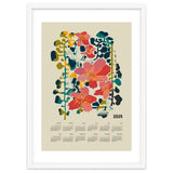 Calendar 2025 colorful orchid thumbnail