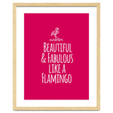 Beautiful and fabulous like a flamingo thumbnail