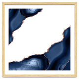Navy & Rose Gold Agate Texture 30 thumbnail