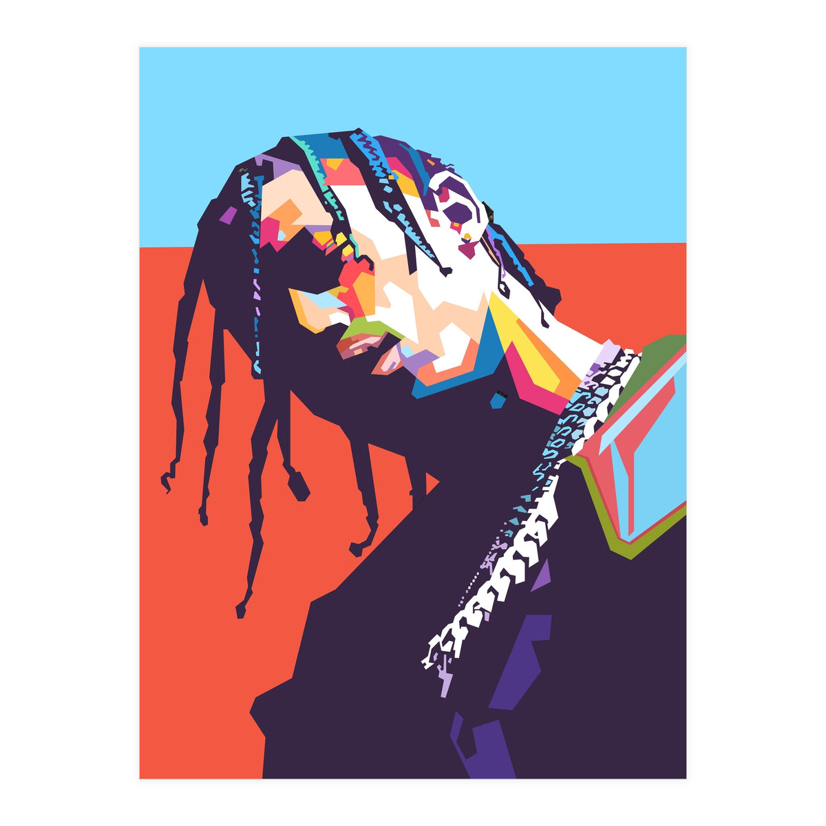 Travis Scott wpap art (Print Only)