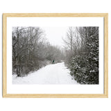 Walking through the snow park thumbnail