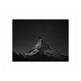 Matterhorn Switzerland Starry Night Mountain Photography (Print Only) thumbnail