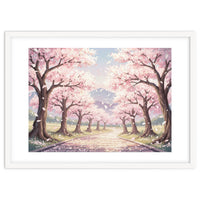 Sakura Path: Serene Cherry Blossom Avenue