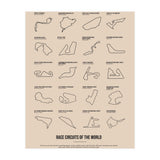 Grand Prix Formula One Circuits Racing Car (Print Only) thumbnail