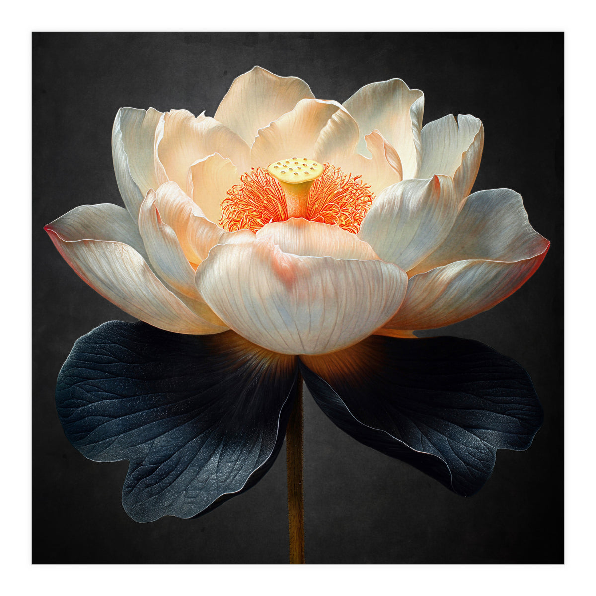 Lotus Cultivar | Midnight Skirt (Print Only)