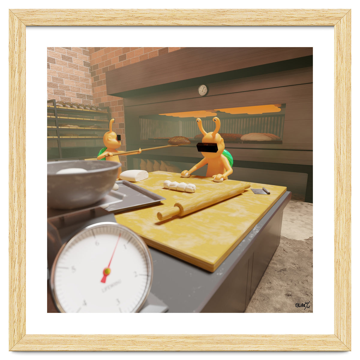 Bakery "Kneading the Dough" (Lwuba 030 Bakery 01)