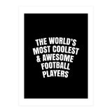 World's most coolest and awesome football players (Print Only) thumbnail