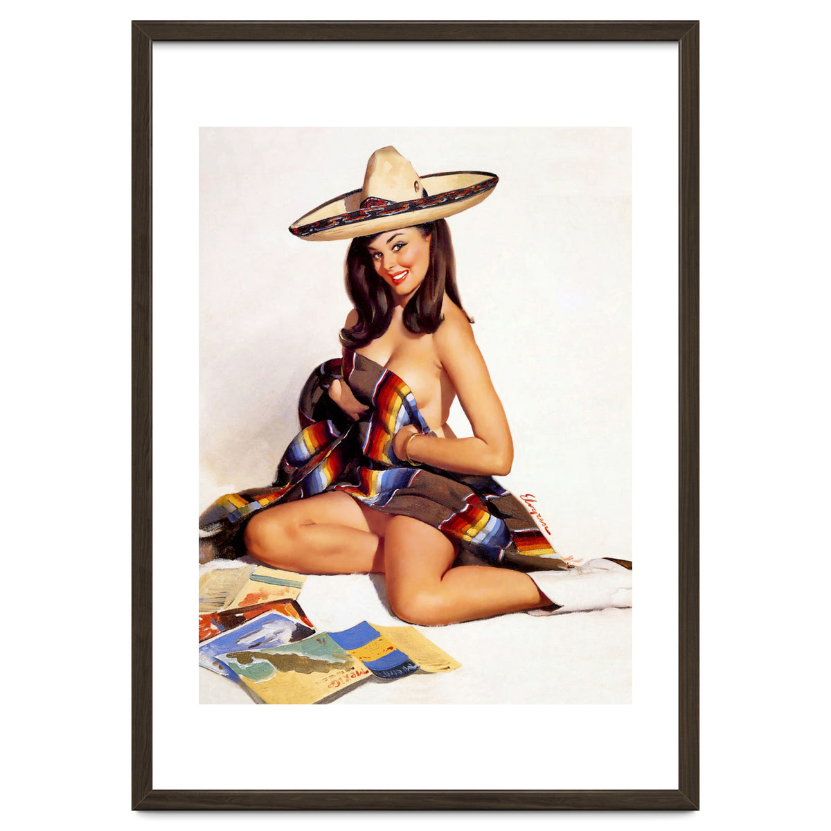 Sexy Pinup Mexican Girl