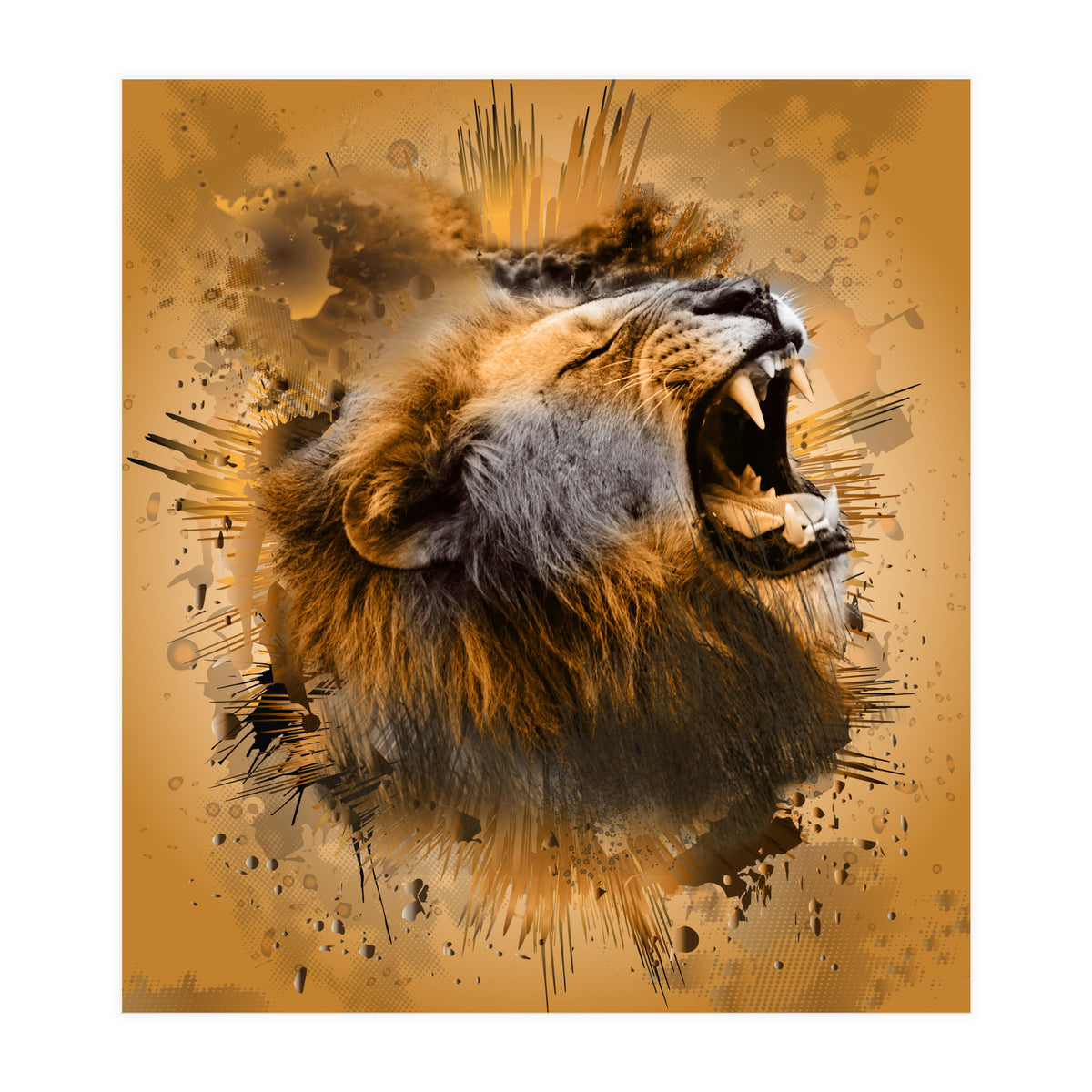Lion Roar (Print Only)