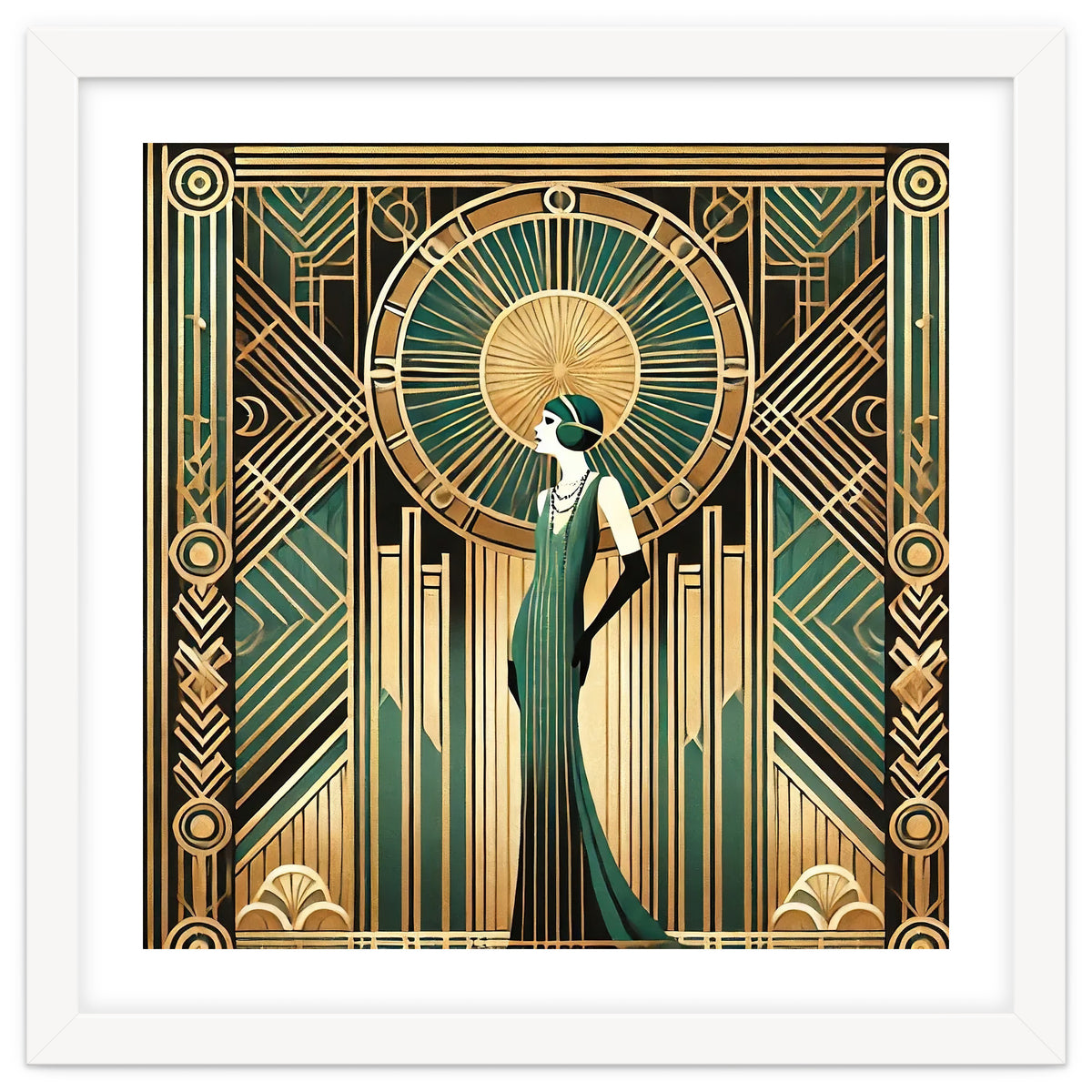 Opulent Elegance A Tribute To Art Deco