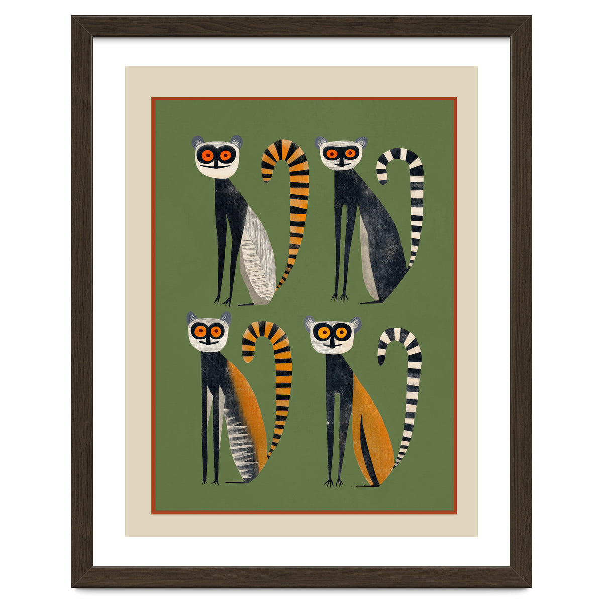 Striped Lemurs