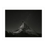 Matterhorn Switzerland Starry Night Mountain Photography (Print Only) thumbnail