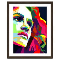 Julia Roberts Movie Actress Pop Art WPAP