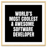 World's most coolest and awesome software developer thumbnail